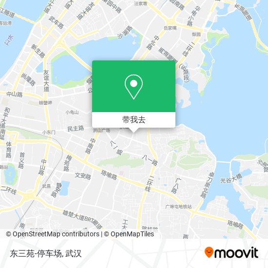 东三苑-停车场地图