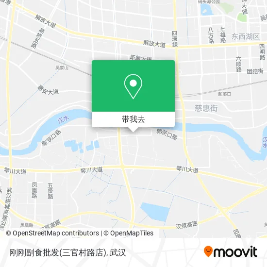 刚刚副食批发(三官村路店)地图