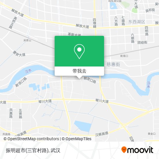 振明超市(三官村路)地图