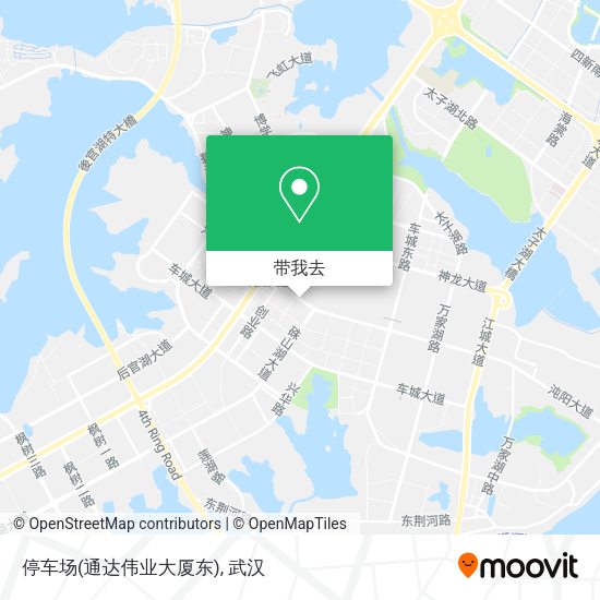 停车场(通达伟业大厦东)地图