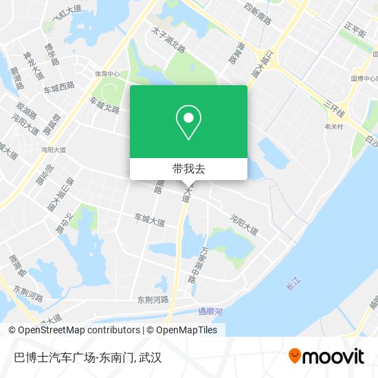 巴博士汽车广场-东南门地图