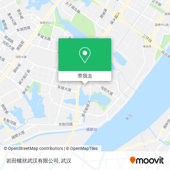 岩田螺丝武汉有限公司地图