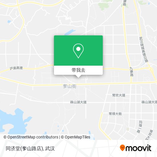 同济堂(奓山路店)地图