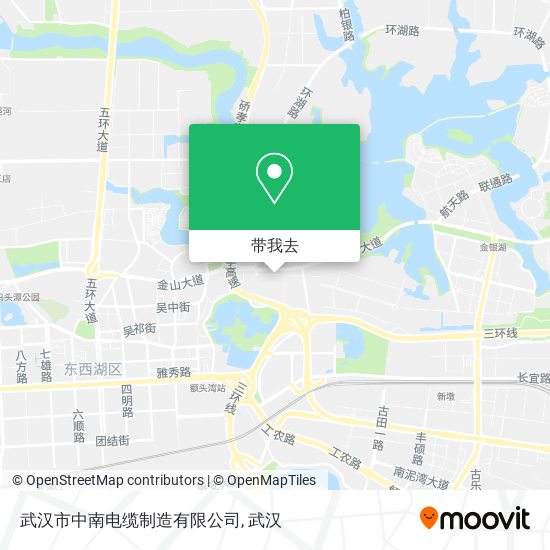 武汉市中南电缆制造有限公司地图