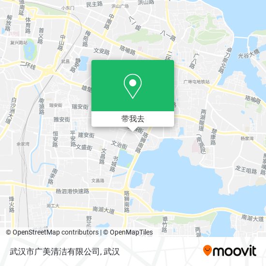 武汉市广美清洁有限公司地图