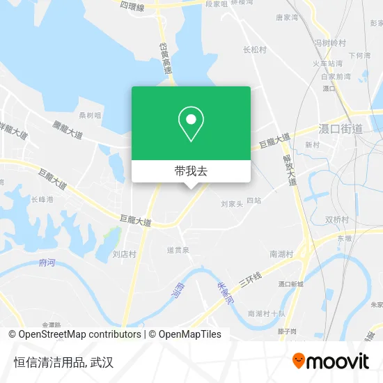 恒信清洁用品地图