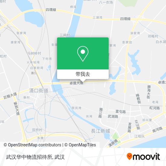 武汉华中物流招待所地图