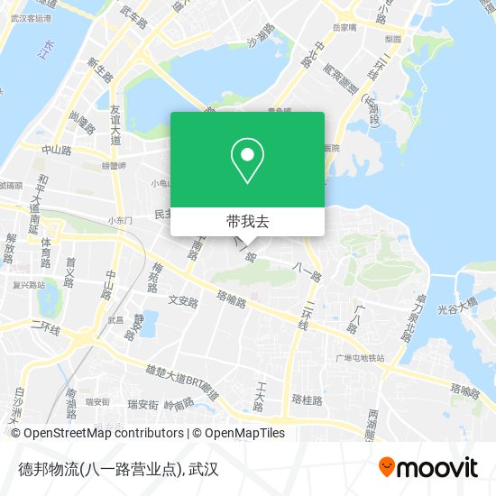 德邦物流(八一路营业点)地图