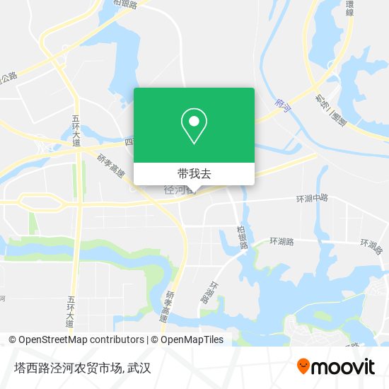 塔西路泾河农贸市场地图