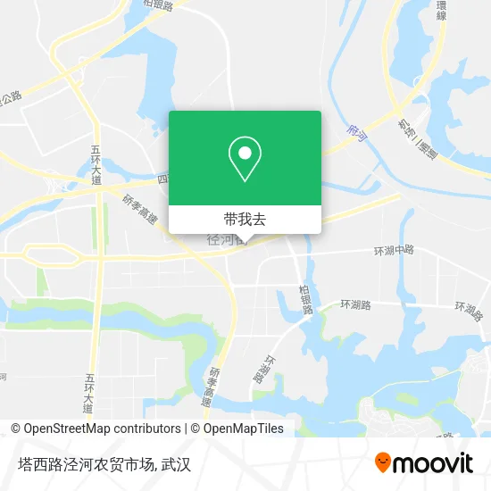 塔西路泾河农贸市场地图