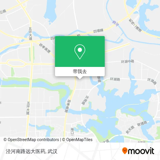 泾河南路远大医药地图