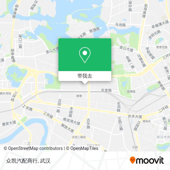 众凯汽配商行地图