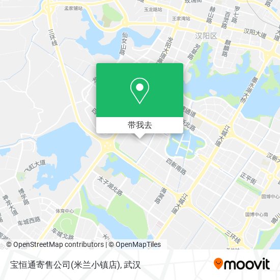 宝恒通寄售公司(米兰小镇店)地图