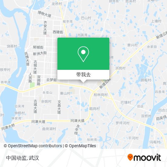 中国动监地图