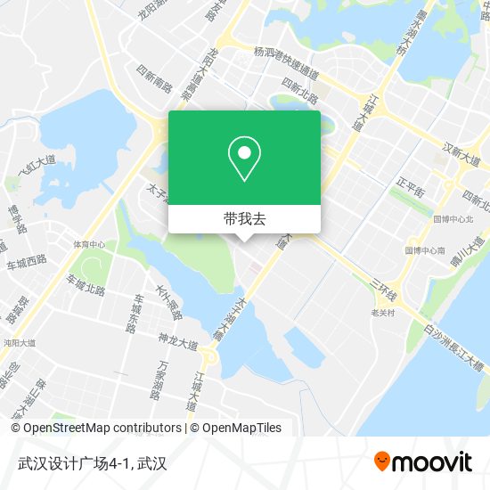 武汉设计广场4-1地图