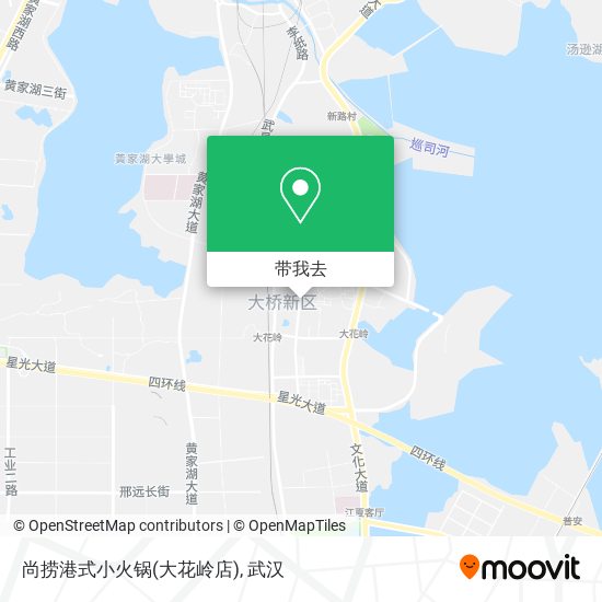 尚捞港式小火锅(大花岭店)地图