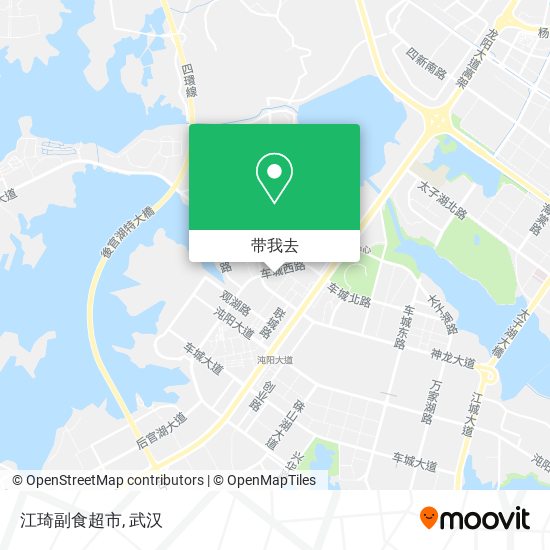 江琦副食超市地图