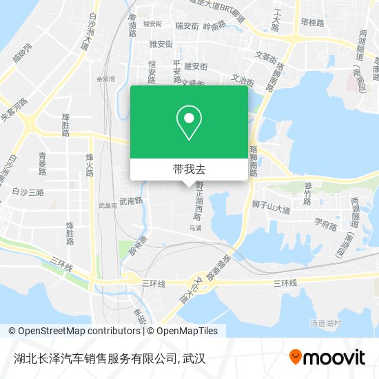 湖北长泽汽车销售服务有限公司地图