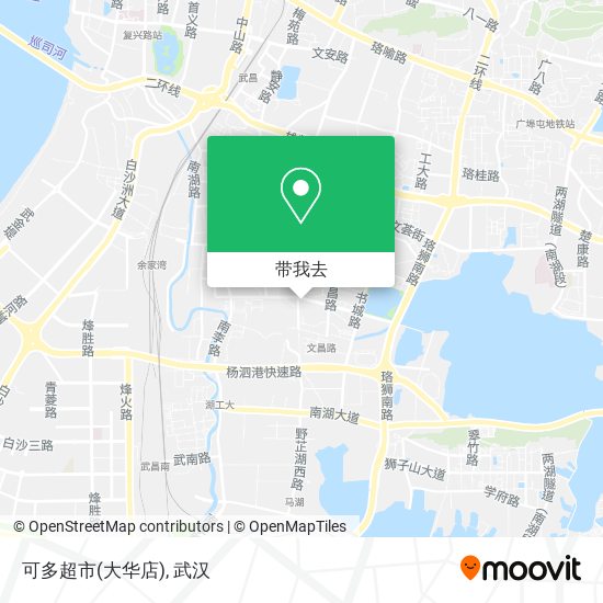 可多超市(大华店)地图