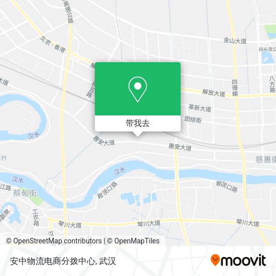 安中物流电商分拨中心地图