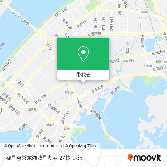 福星惠誉东湖城星湖荟-27栋地图