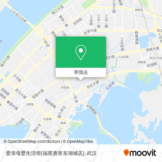 爱亲母婴生活馆(福星惠誉东湖城店)地图