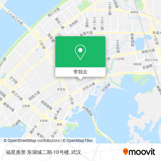 福星惠誉·东湖城二期-10号楼地图