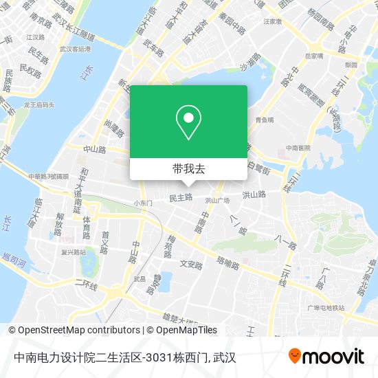 中南电力设计院二生活区-3031栋西门地图