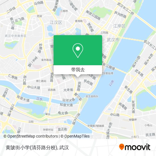黄陂街小学(清芬路分校)地图