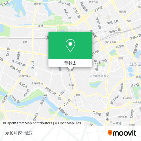 发长社区地图