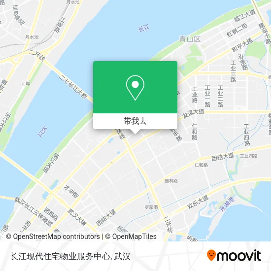 长江现代住宅物业服务中心地图
