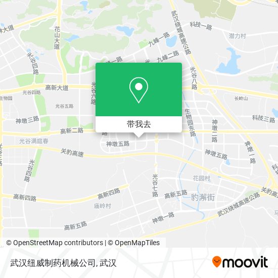 武汉纽威制药机械公司地图