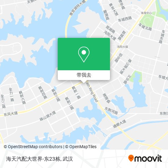 海天汽配大世界-东23栋地图