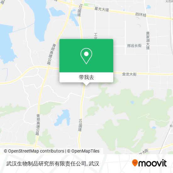 武汉生物制品研究所有限责任公司地图