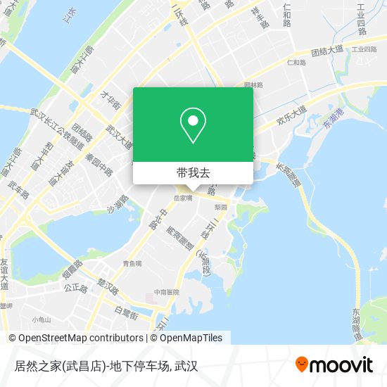 居然之家(武昌店)-地下停车场地图