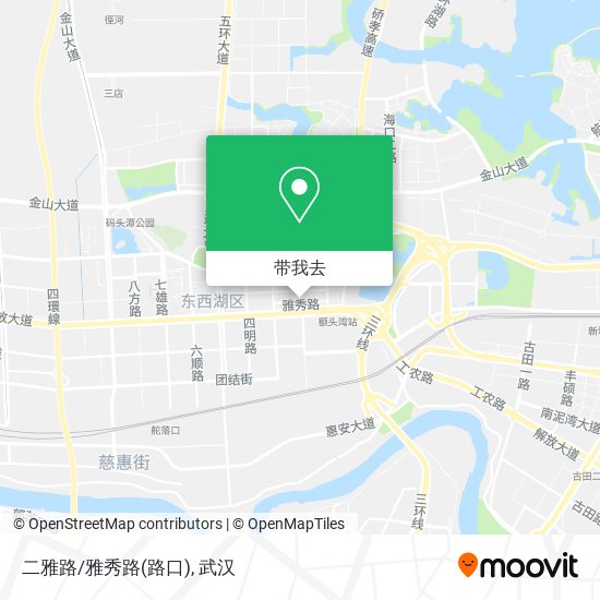 二雅路/雅秀路(路口)地图