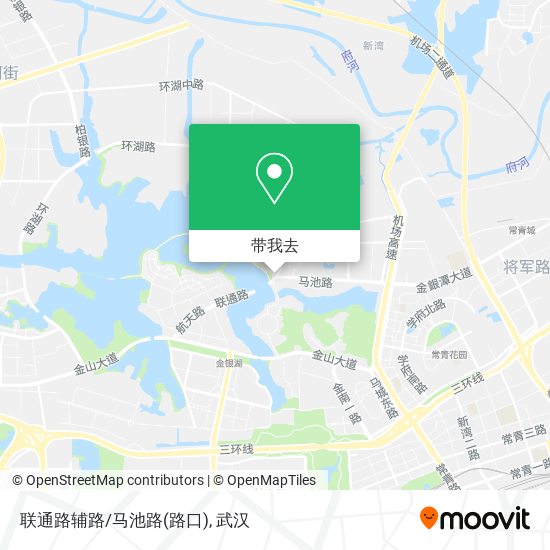 联通路辅路/马池路(路口)地图