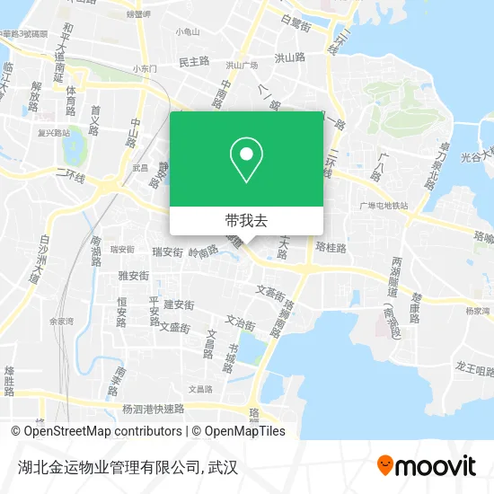 湖北金运物业管理有限公司地图