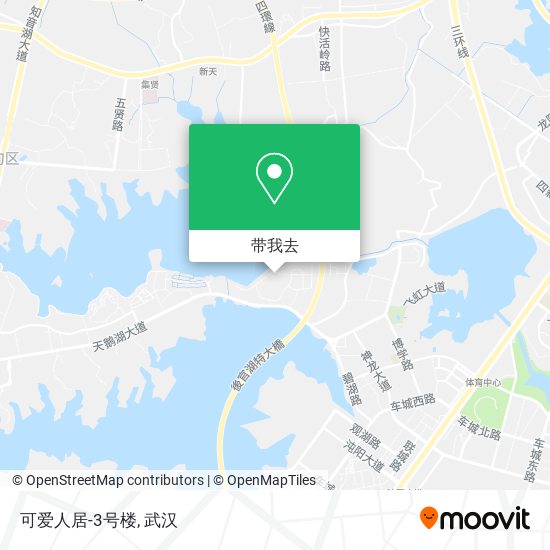 可爱人居-3号楼地图