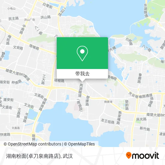 湖南粉面(卓刀泉南路店)地图