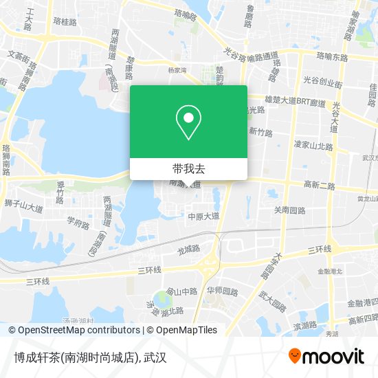 博成轩茶(南湖时尚城店)地图