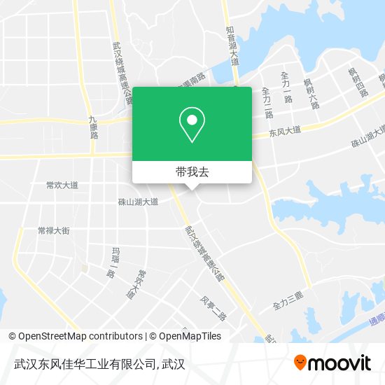 武汉东风佳华工业有限公司地图