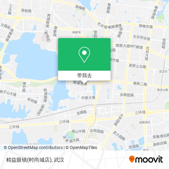 精益眼镜(时尚城店)地图