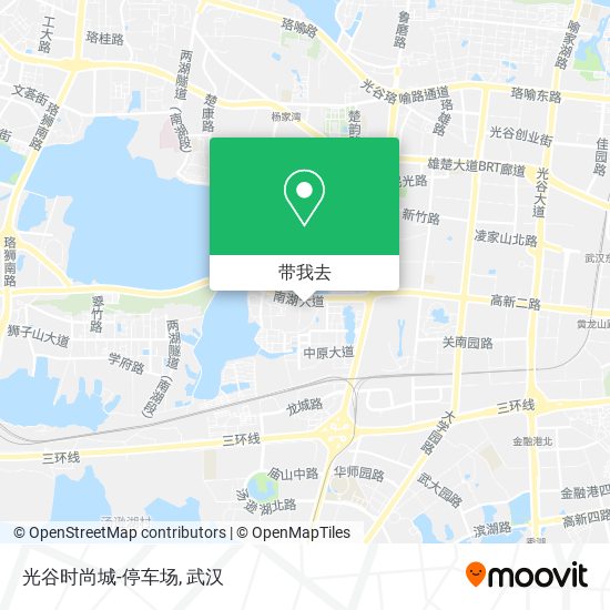 光谷时尚城-停车场地图
