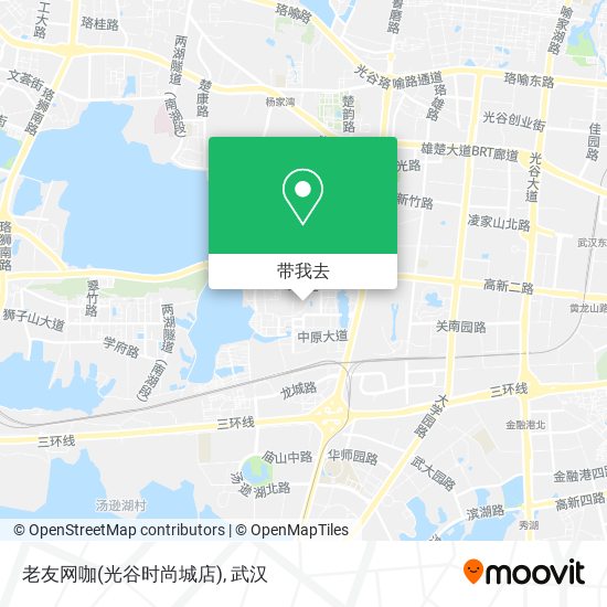 老友网咖(光谷时尚城店)地图