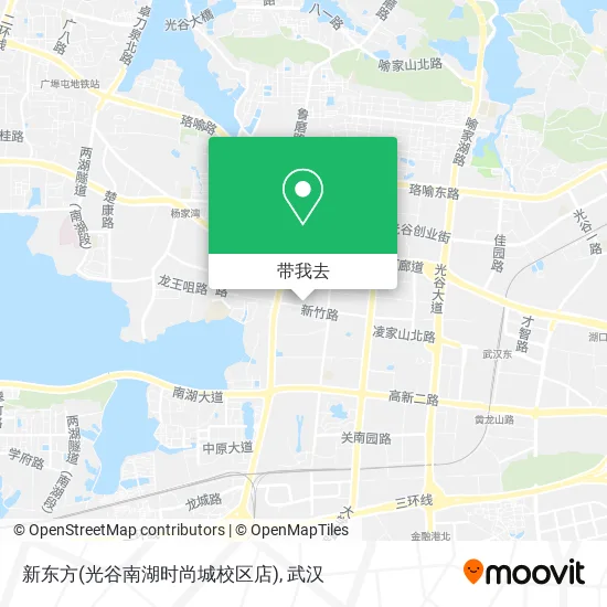 新东方(光谷南湖时尚城校区店)地图