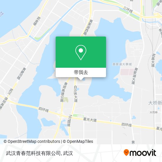 武汉青春范科技有限公司地图