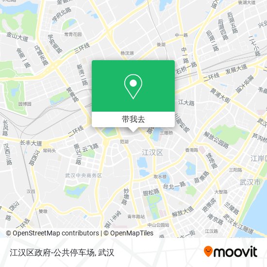 江汉区政府-公共停车场地图