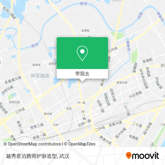 越秀君泊茜雨护肤造型地图
