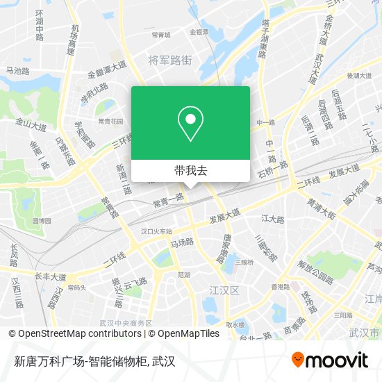 新唐万科广场-智能储物柜地图